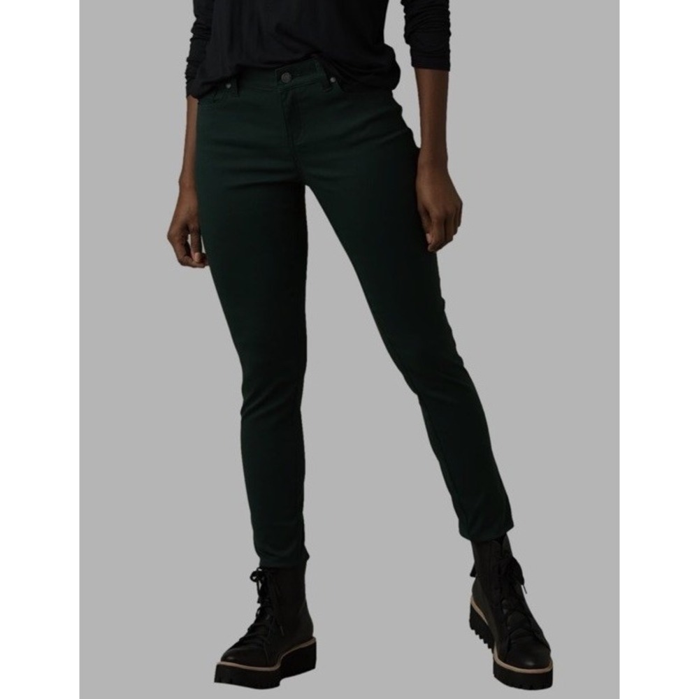 prAna Briann Pant Women's Stretch Slim Pants Gray Size 18 Regular Inseam 30 NWT